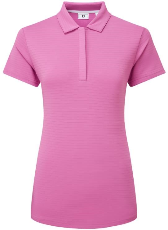 FootJoy Jacquard SS Shirt dámské polo, růžové
