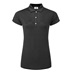 FootJoy Animal Print Cap Sleeve Lisle dámské polo, černé