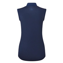 FootJoy Animal Print Sleeveless Lisle dámské polo, tmavě modré