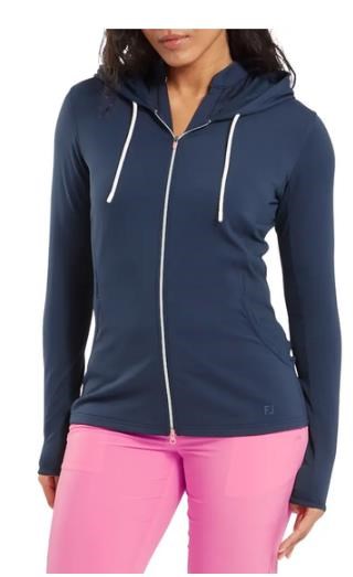 FootJoy Full-Zip Double Knit dámská mikina, modrá