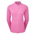 FootJoy Embossed Full-Zip Midlayer dámská mikina, růžové