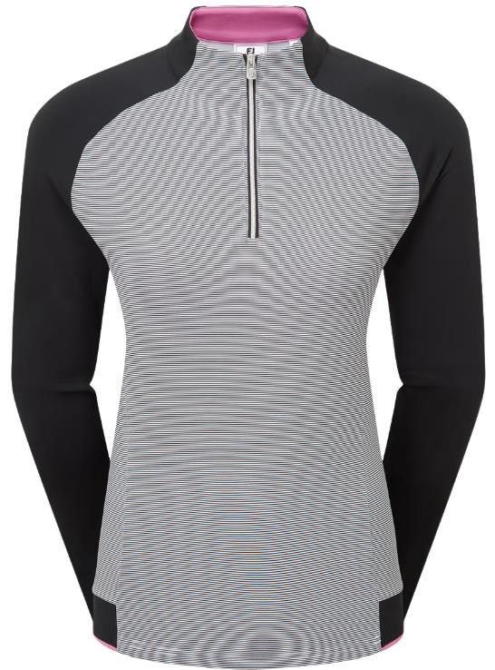 FootJoy 1/4-Zip Midlayer dámská mikina, černá