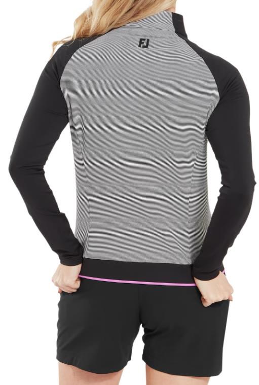 FootJoy 1/4-Zip Midlayer dámská mikina, černá