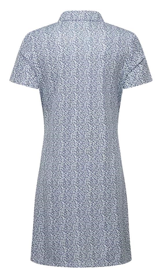 FootJoy Animal Print golfové šaty, tmavě modro/bílé