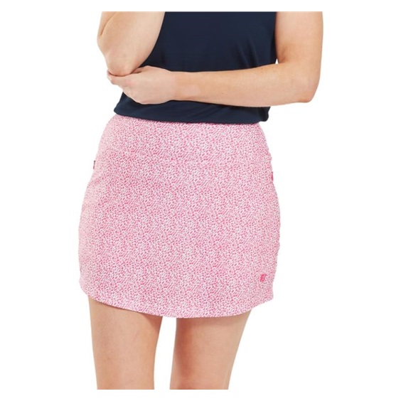 FootJoy Aerial Performance Knit golfová sukně, pink lemonade animal print