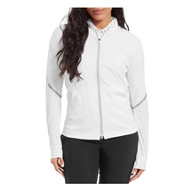 FootJoy TempoSeries Full-Zip dámská bunda, bílo/šedá