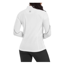FootJoy TempoSeries Full-Zip dámská bunda, bílo/šedá