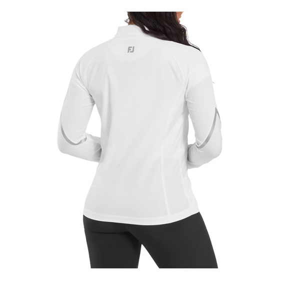 FootJoy TempoSeries Full-Zip dámská bunda, bílo/šedá