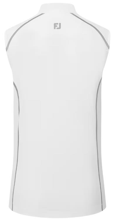 FootJoy TempoSeries Full-Zip dámská vesta, bílo/stříbrná