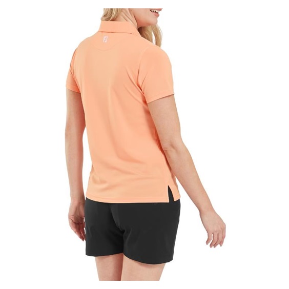 FootJoy Stretch Pique Solid dámské polo, papaya