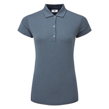FootJoy Cap Sleeve Lisle dámské polo, heather navy
