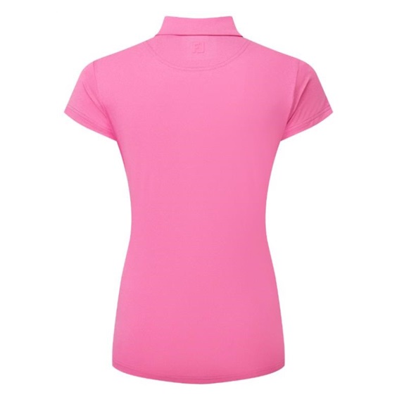 FootJoy Cap Sleeve Lisle dámské polo, růžové