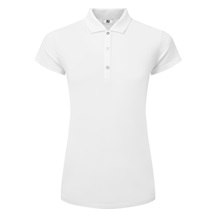 FootJoy Cap Sleeve Lisle dámské polo, bílé