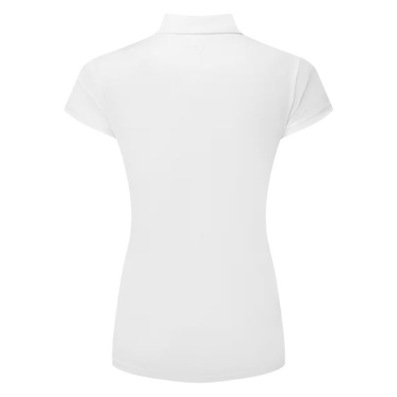 FootJoy Cap Sleeve Lisle dámské polo, bílé