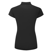 FootJoy Cap Sleeve Lisle dámské polo, černé