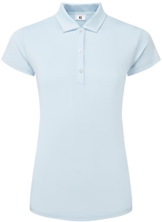 FootJoy Cap Sleeve Lisle dámské polo, skyway