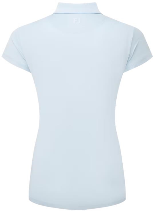 FootJoy Cap Sleeve Lisle dámské polo, skyway