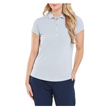 FootJoy Cap Sleeve Lisle dámské polo, skyway
