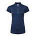 FootJoy Painted Floral Cap Sleeve Lisle dámské polo, tmavě modré