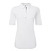FootJoy Half Sleeve Ruched Lisle dámské polo, bílé