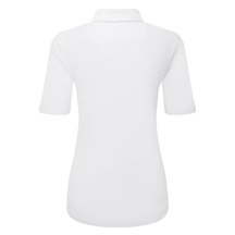 FootJoy Half Sleeve Ruched Lisle dámské polo, bílé