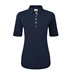 FootJoy Half Sleeve Ruched Lisle dámské polo, tmavě modré