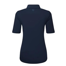 FootJoy Half Sleeve Ruched Lisle dámské polo, tmavě modré