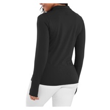FootJoy Full-Zip Debossed Midlayer dámská mikina, černá