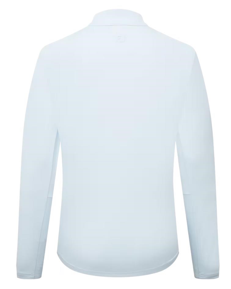 FootJoy Full-Zip Debossed Midlayer dámská mikina, skyway