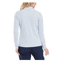 FootJoy Full-Zip Debossed Midlayer dámská mikina, skyway