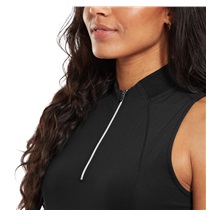 FootJoy 1/4-Zip Sleeveless golfové šaty, černé