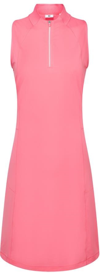 FootJoy 1/4-Zip Sleeveless golfové šaty, růžové