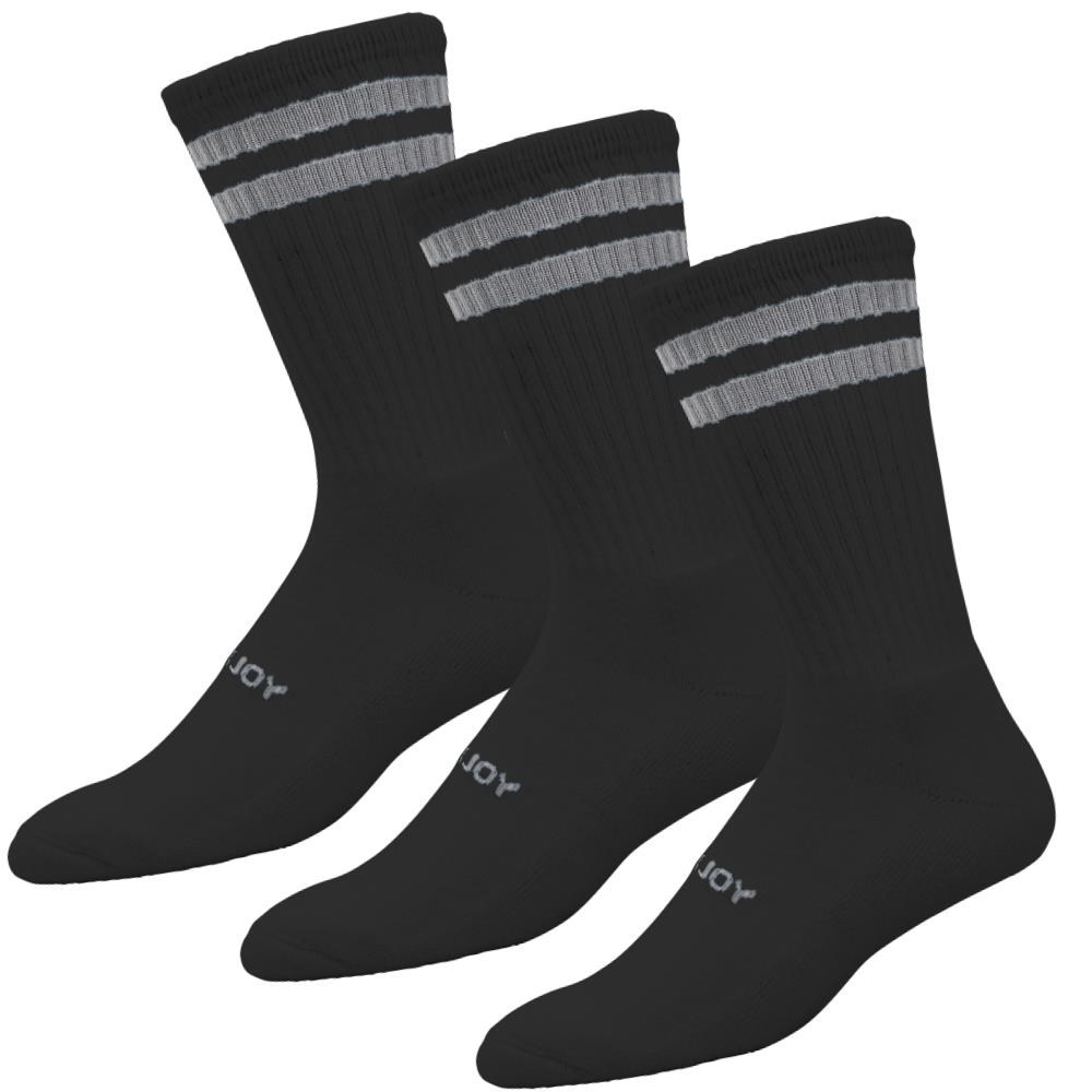FootJoy Comfortsof Crew pánské ponožky, 3páry, černé