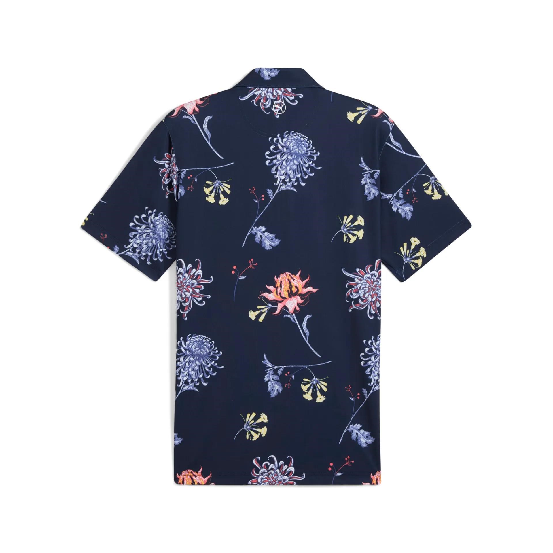 Puma MATTR Dahlia pánské polo, deep navy/blue horizon
