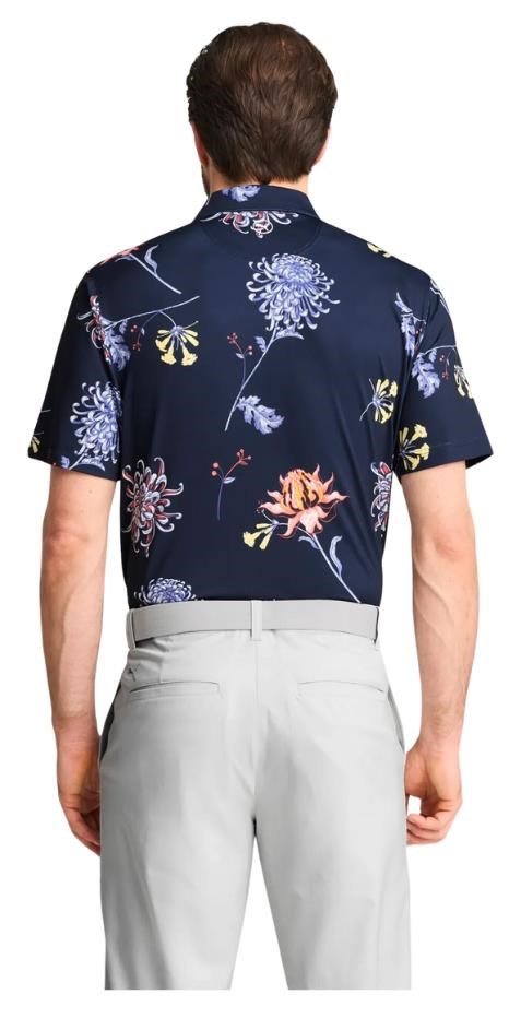 Puma MATTR Dahlia pánské polo, deep navy/blue horizon