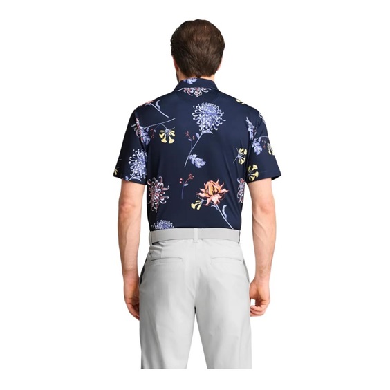 Puma MATTR Dahlia pánské polo, deep navy/blue horizon