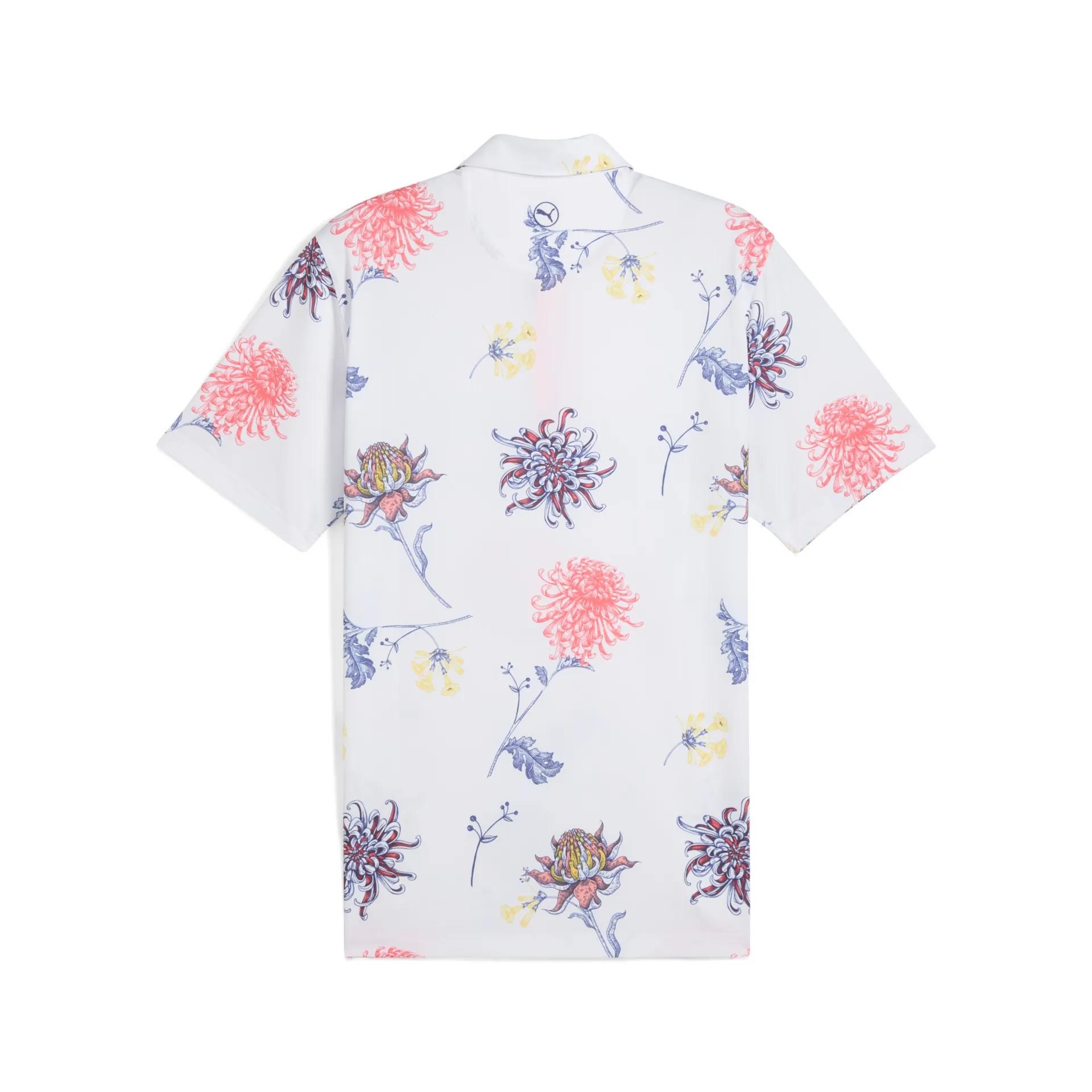 Puma MATTR Dahlia pánské polo, white glow/peach frost
