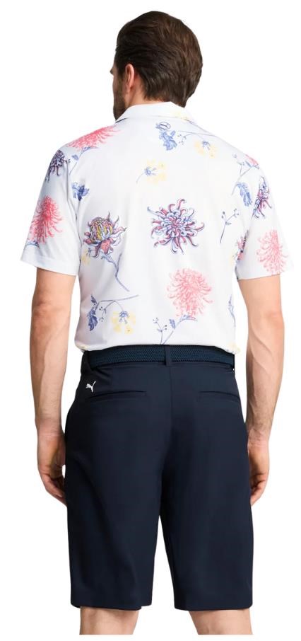 Puma MATTR Dahlia pánské polo, white glow/peach frost