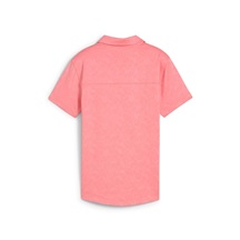 Puma MATTR Lianas Jacquard dámské polo, peach frost