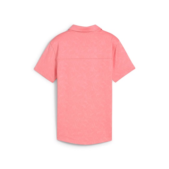 Puma MATTR Lianas Jacquard dámské polo, peach frost
