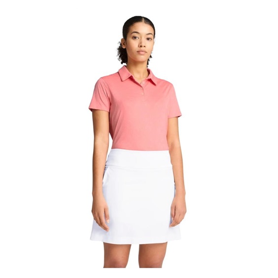 Puma MATTR Lianas Jacquard dámské polo, peach frost