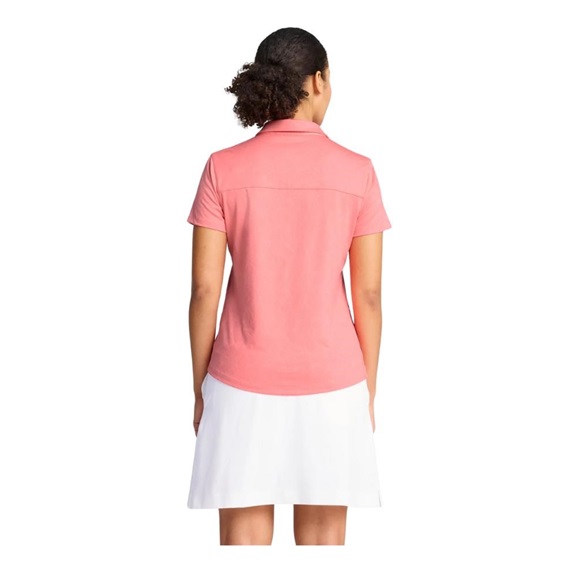 Puma MATTR Lianas Jacquard dámské polo, peach frost