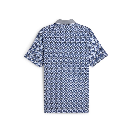 Puma X PTC Tile pánské polo, bílo/modré