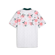 Puma MATTR Beautiful Game pánské polo, glow/pink fruit