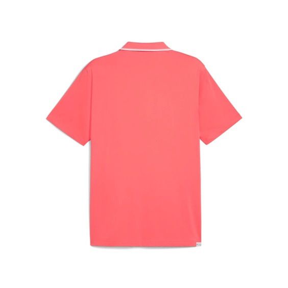 Puma Mattr Elevated Solid pánské polo, peach frost