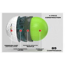 OnCore VERO X1 golfové míčky, zelené