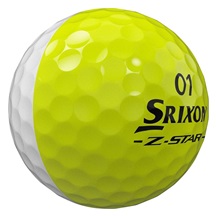 Srixon Z-Star DIVIDE golfové míčky, bílo/žluté