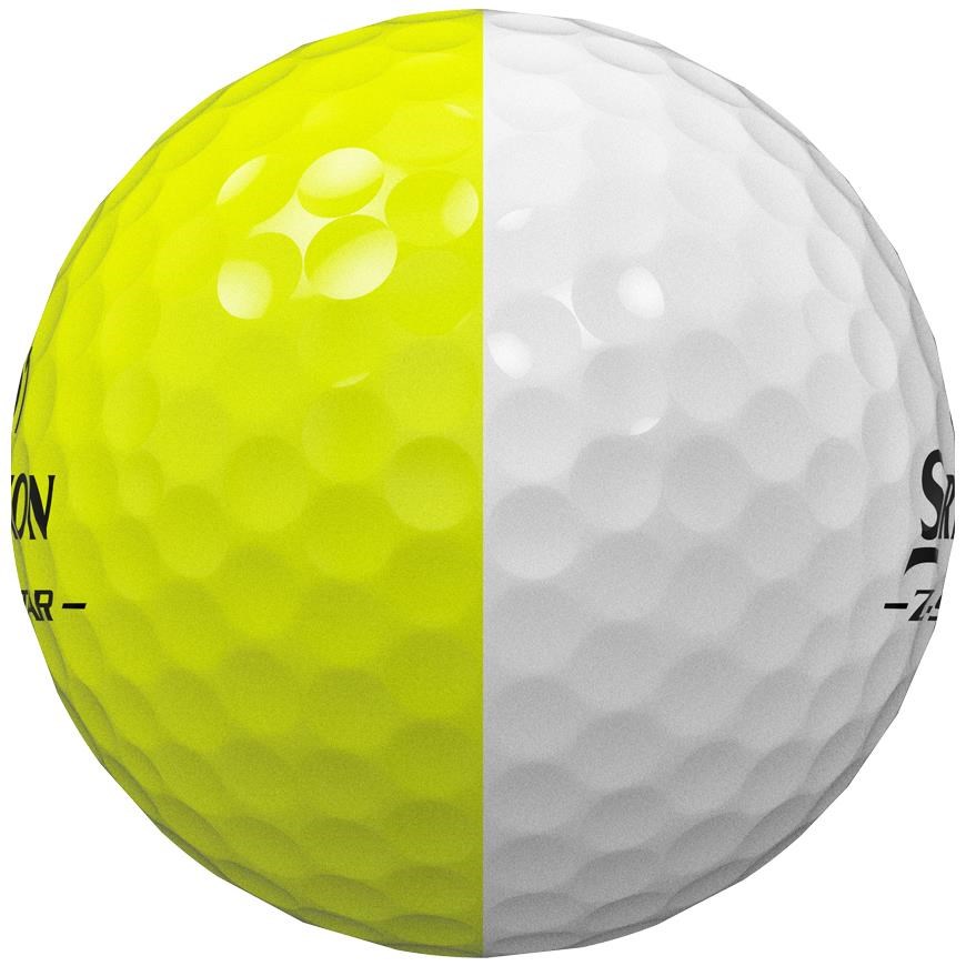 Srixon Z-Star DIVIDE golfové míčky, bílo/žluté
