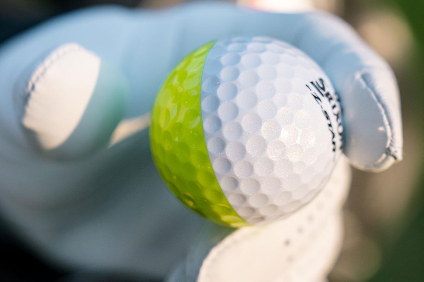 Srixon Z-Star DIVIDE golfové míčky, bílo/žluté