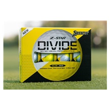 Srixon Z-Star DIVIDE golfové míčky, bílo/žluté